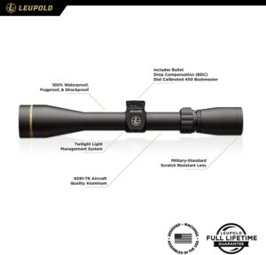 Leupold VX-Freedom 450 Bushmaster 3-9x40 Riflescope- Best scopes for 450 Bushmaster