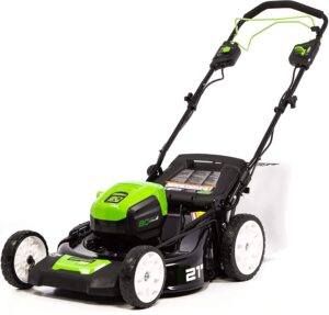 Greenworks PRO 21-Inch 80V Self-Propelled Cordless Lawn Mower