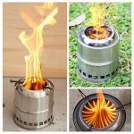 Portable Windproof Survival Gas Furnace Stove