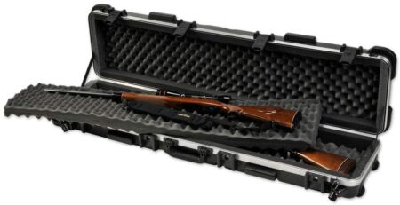SKB Cases 5009 ATA 300 Hard Exterior Waterproof Double Rifle Transport Case