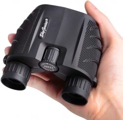 SkyGenius 10x25 Compact Binoculars for Adults