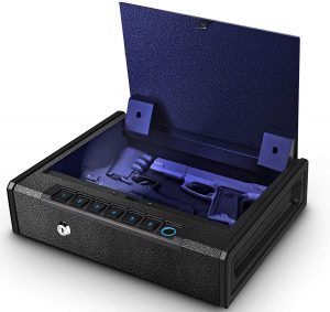 Biometric Gun Safe for Pistols- Gun Safe Under 200 lbs