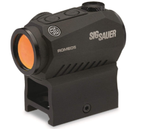 Sig Sauer SOR520001 Romeo5 1x20mm Compact 2 MOA Red Dot Sight