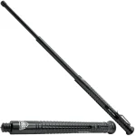Police Force Tactical Push Button EZ Close Expandable Steel Baton 21"
